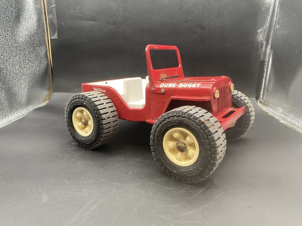 Vintage 70's Tonka Pressed Steel Tonka Jeep Wrangler Dune Buggy